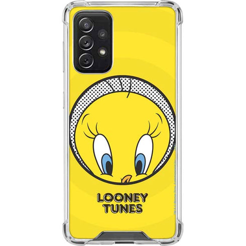 Looney Tunes Tweety Bird Full Galaxy A72 5G Clear Case